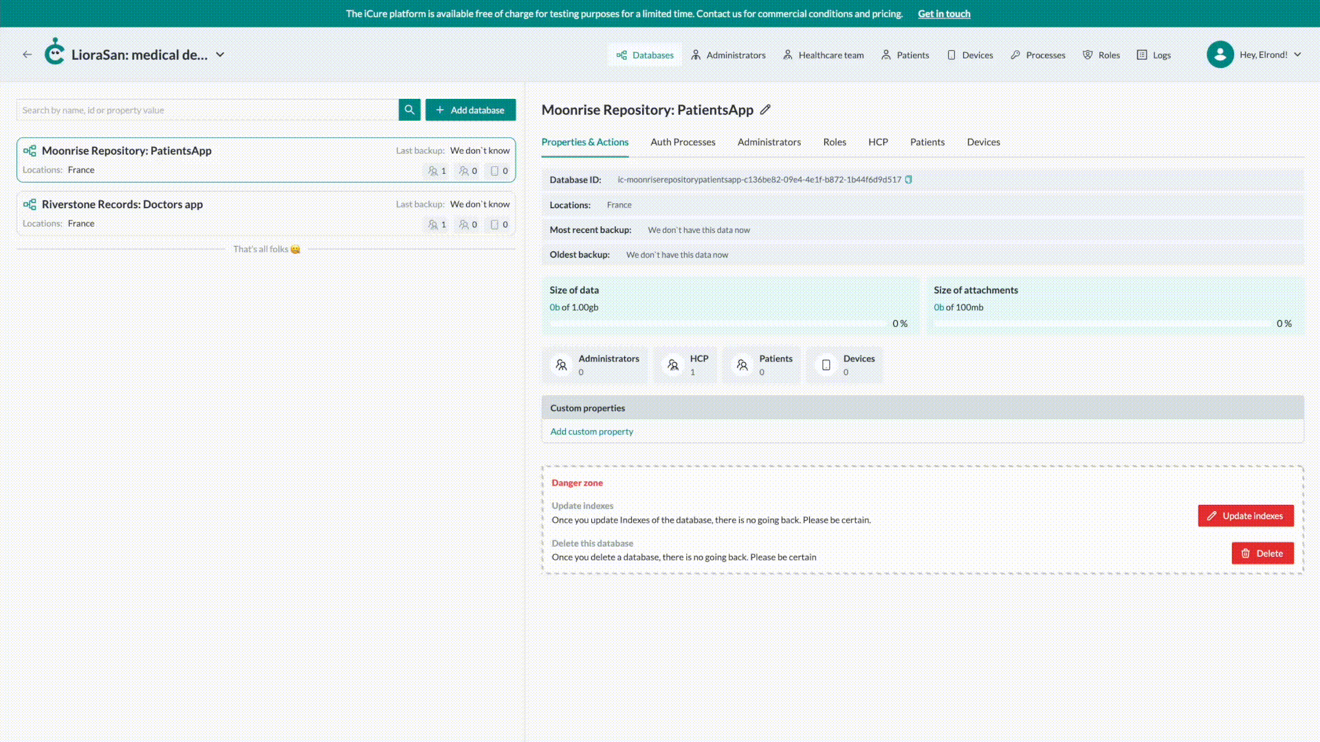 4. Configureer beheerders
